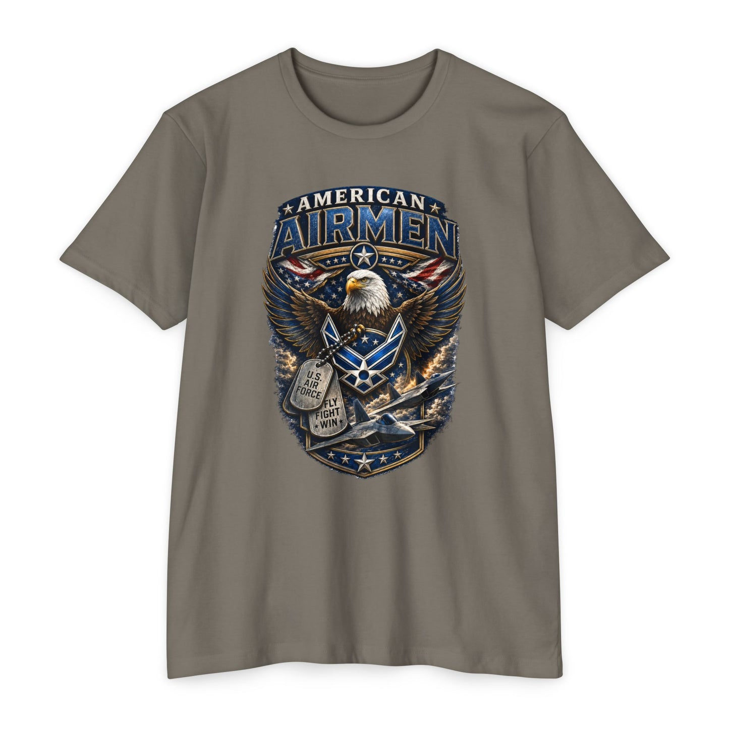 American Airmen Eagle T-Shirt — Patriotic USA Air Force Graphic Tee