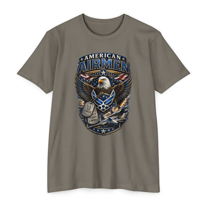 American Airmen Eagle T-Shirt — Patriotic USA Air Force Graphic Tee