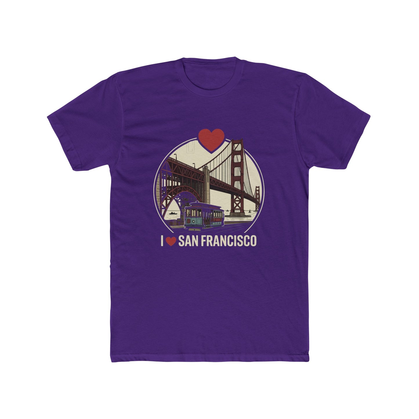 San Francisco Tee — I  San Francisco Golden Gate Bridge T‑Shirt