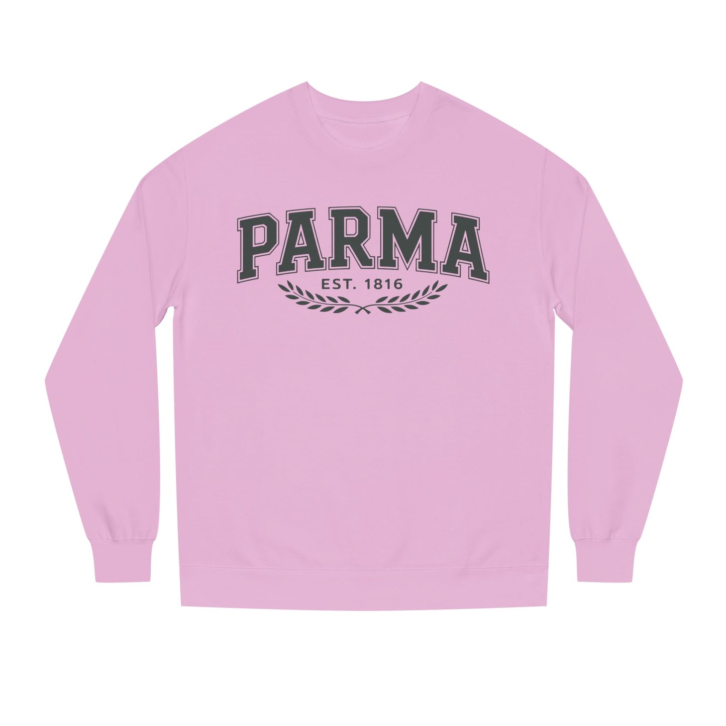Parma Vintage Crewneck Sweatshirt — 'PARMA EST. 1816' Collegiate Pullover