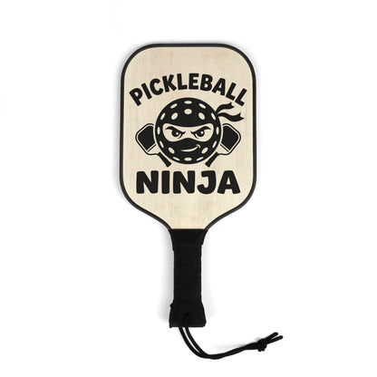 Pickleball Paddle Set — "Pickleball Ninja" Kit (2 Paddles + Balls)