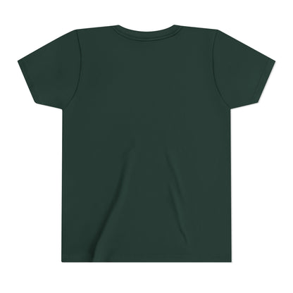 Youth Tee — "God Bless America" Patriotic Bow T-Shirt (4th of July, Memorial Day)