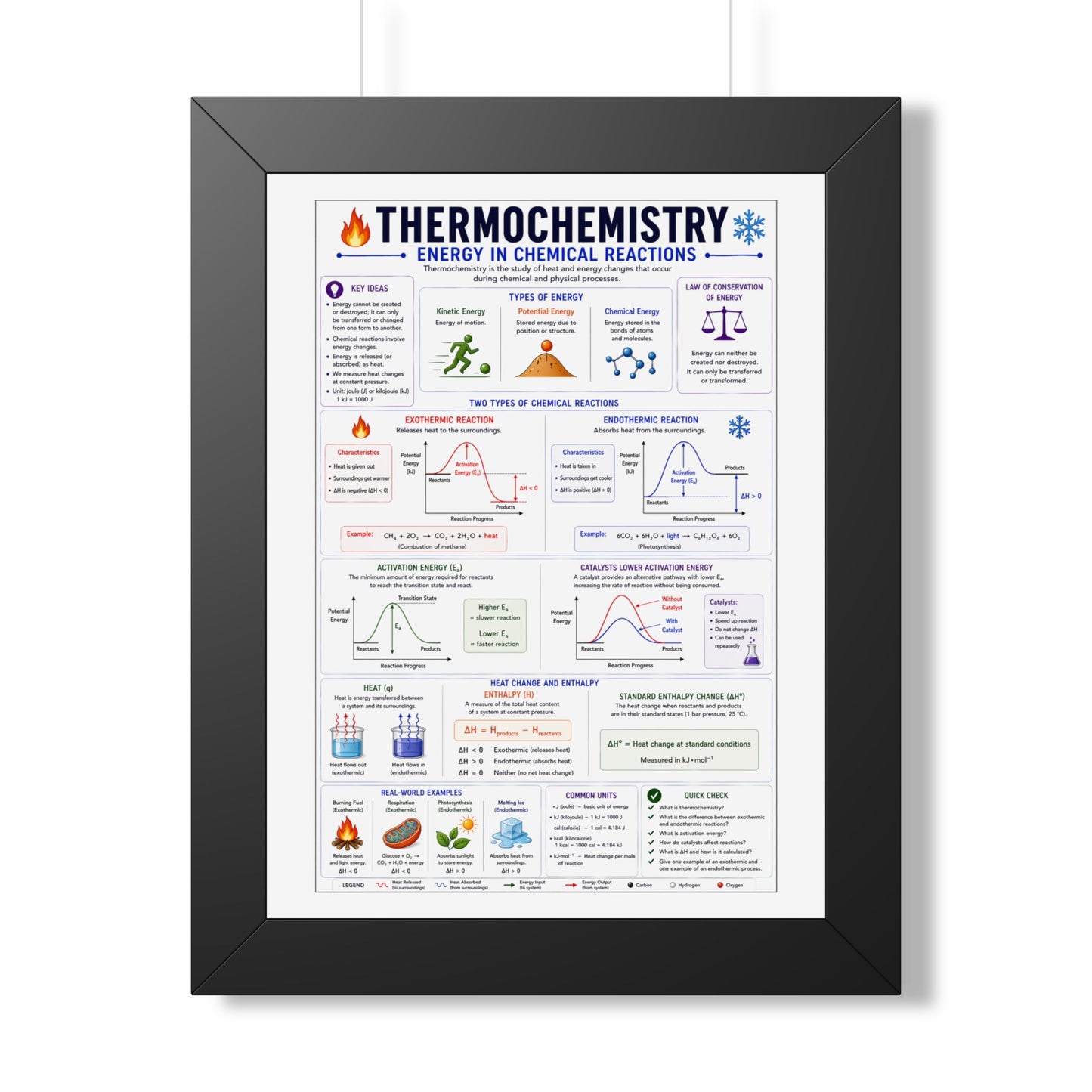 Framed Vertical Poster
