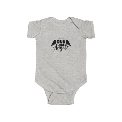 Infant Bodysuit - "Our Little Angel" Baby Onesie with Angel Wings (Newborn Gift)