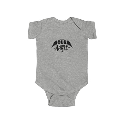 Infant Bodysuit - "Our Little Angel" Baby Onesie with Angel Wings (Newborn Gift)