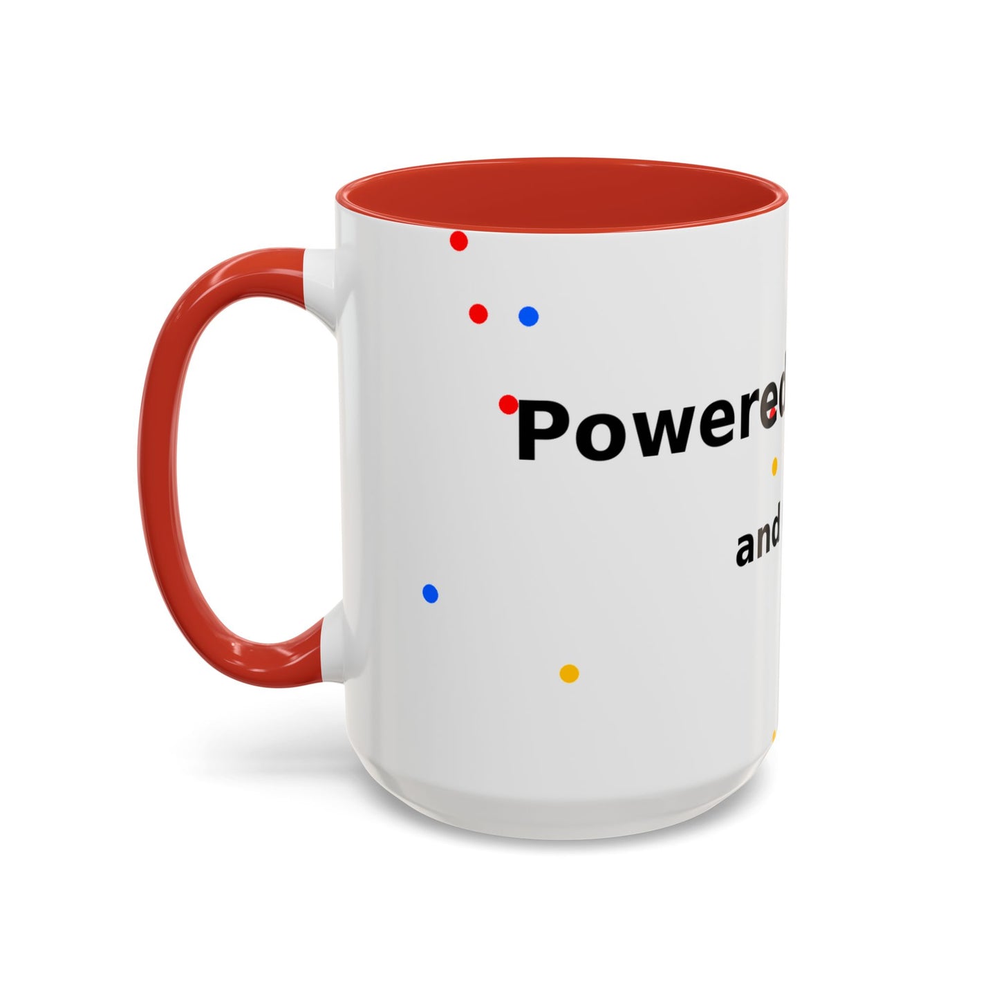 ADHD and Coffee Accent Mug — Funny Neurodivergent Gift (11/15oz)