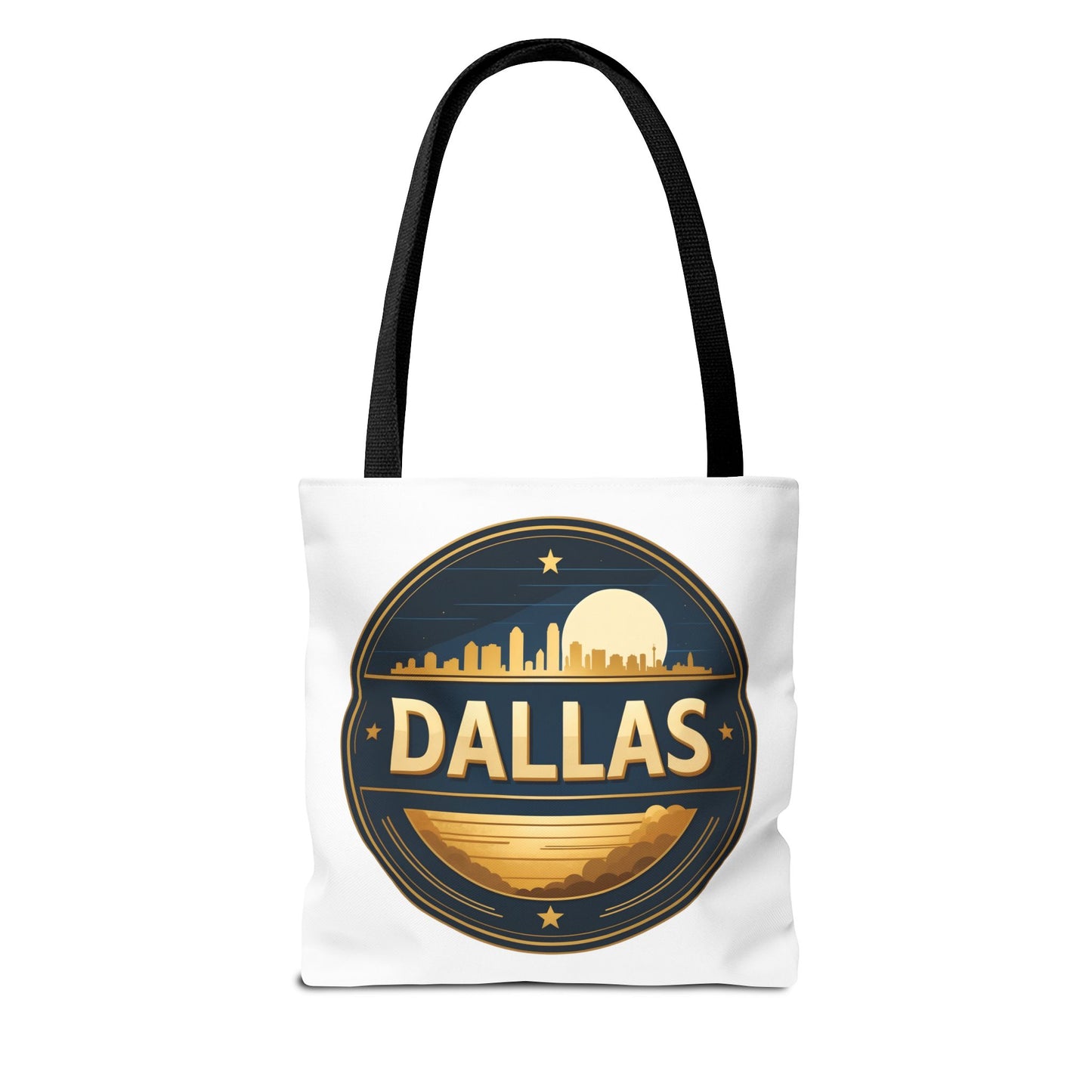 Dallas Skyline Circle Tote