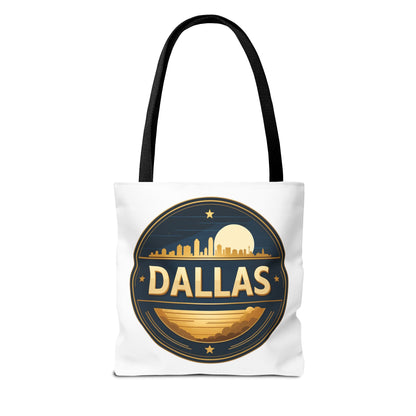 Dallas Skyline Circle Tote