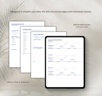 Real Estate Planner | Property Management & Investment Digital Planner