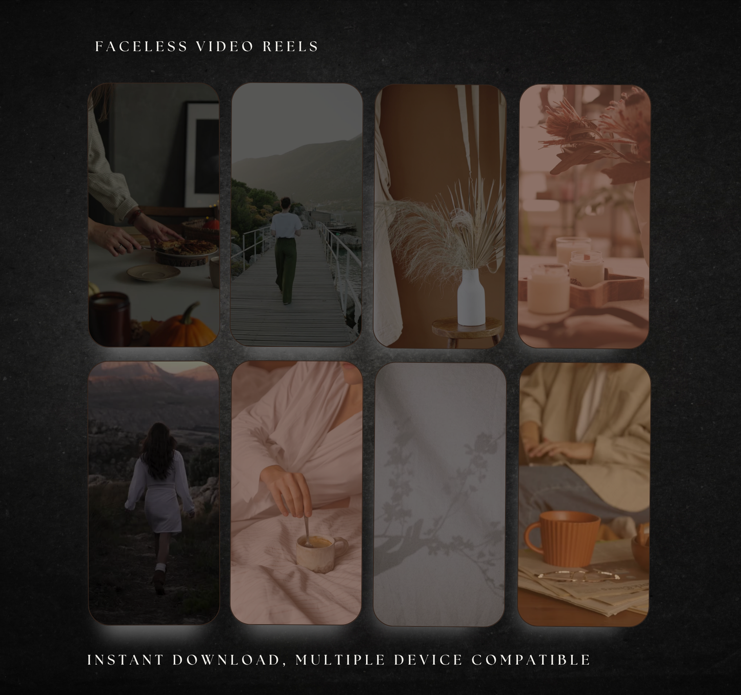 Faceless Videos PLR Bundle | Editable Canva & Ready-to-Use Viral Video Content for Social Media