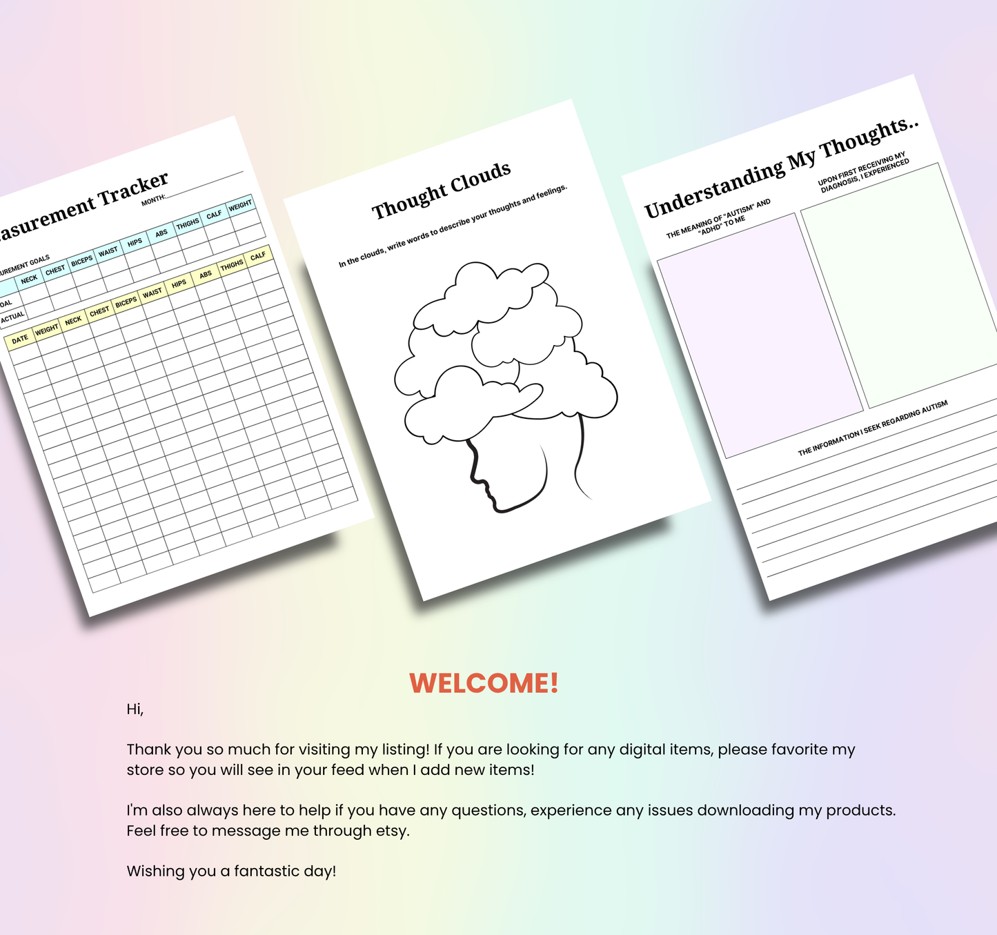 Autism Planner | Printable Routine, Visual Schedule & Daily Organizer