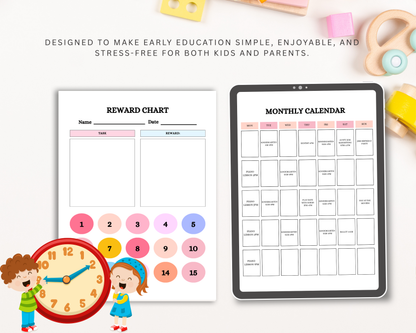 Little Learner Worksheet Pack | Printable Preschool & Early Learning Activities for Kids