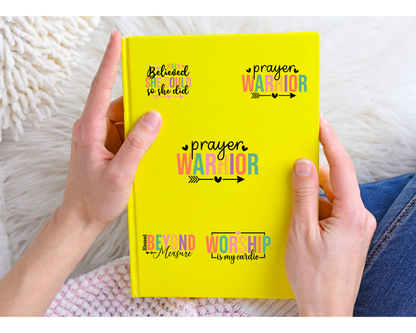Christian Sticker Bundle | Faith-Based Printable Stickers for Journaling & Bible Study