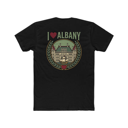 I  Albany T‑Shirt — Vintage Capitol Building City Pride Tee