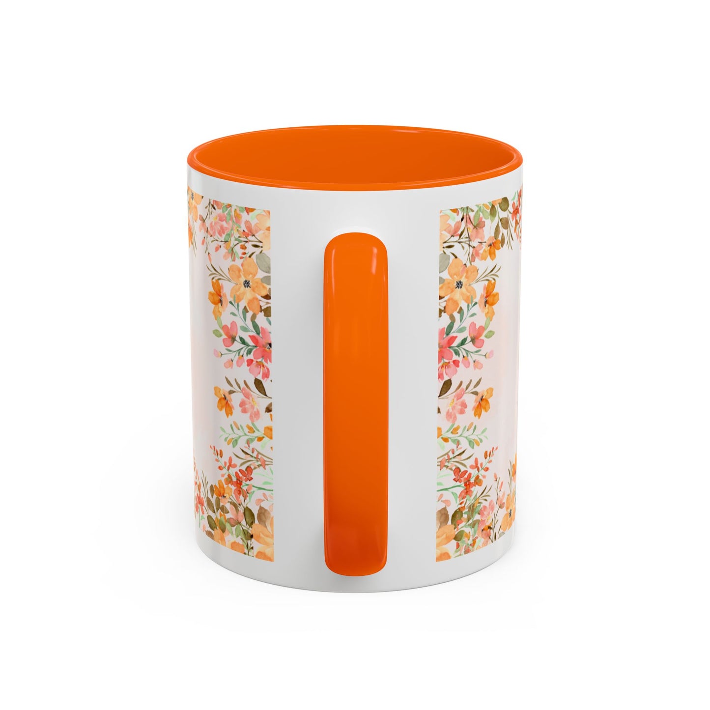 Life Began With You Mom Floral Accent Coffee Mug
