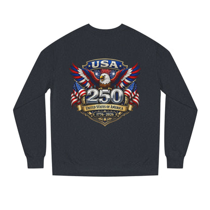USA 250th Anniversary Eagle Sweatshirt — 1776-2026 Patriotic Crewneck
