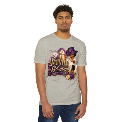 Anointed Woman T-Shirt — "Called to Serve" Christian Faith Tee