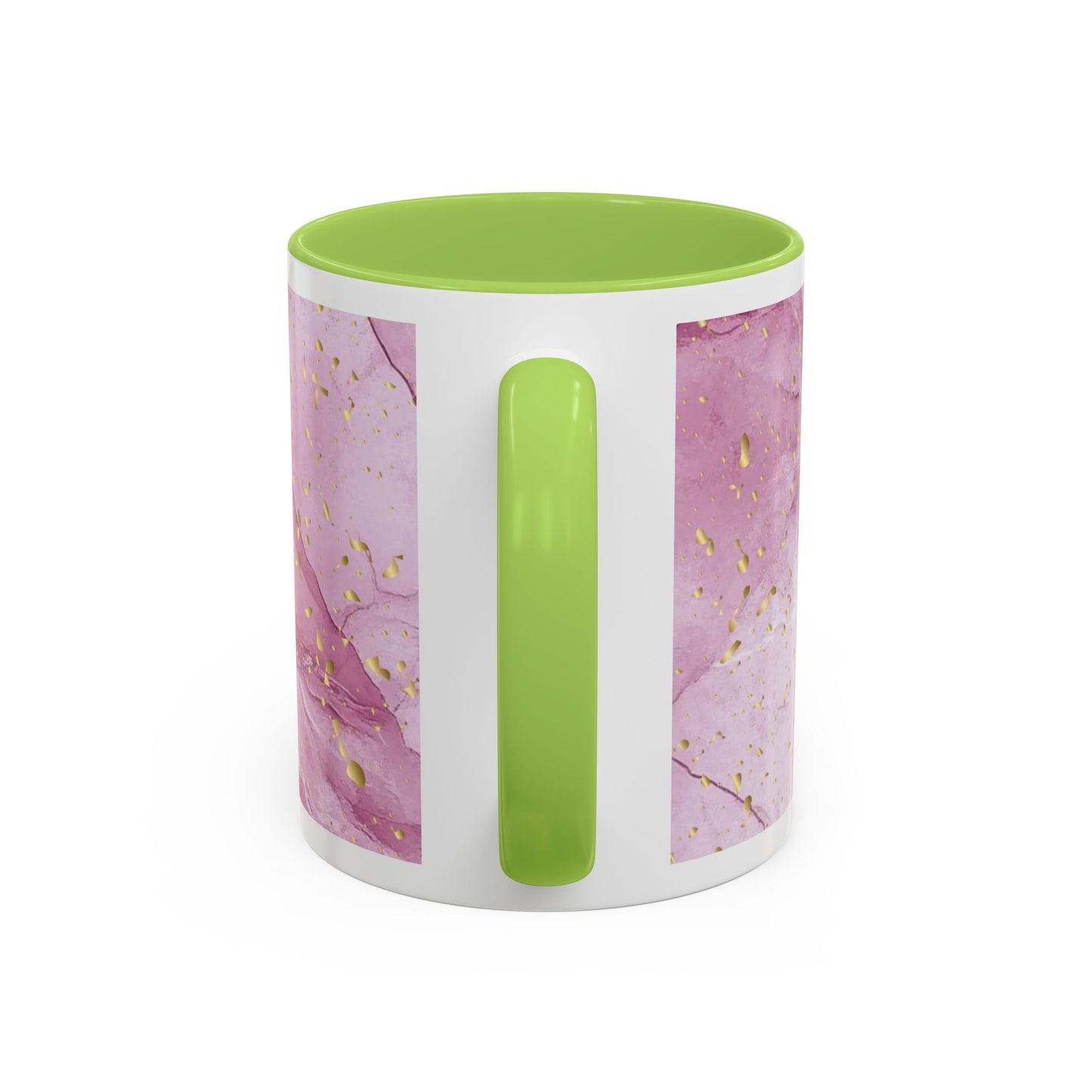 Mom Definition Accent Coffee Mug – Inspirational Pink Marble Mother’s Day Gift (11/15oz)