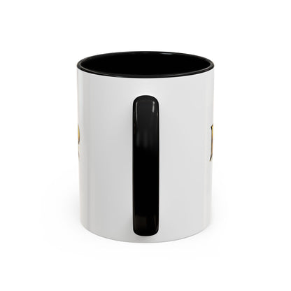 Bishop Energy Coffee Mug — Gold Crown Logo Accent Ceramic Mug (11/15oz)