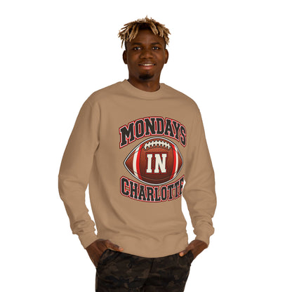 Mondays in Charlotte Football Sweatshirt