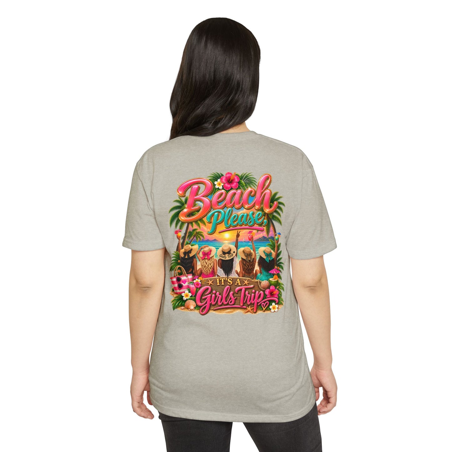 Beach Please Girls Trip T-Shirt