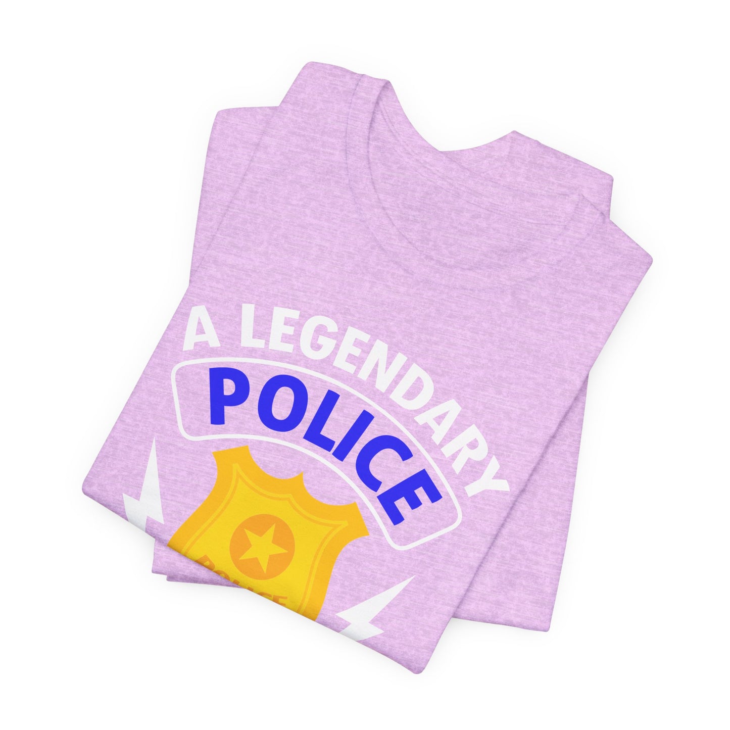 Retired Police Lieutenant T-Shirt — "A Legendary Police Lieutenant Has Retired"