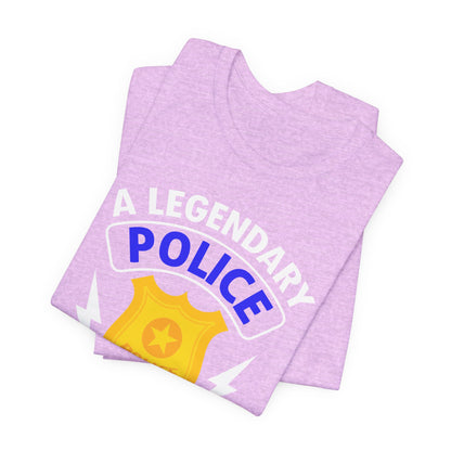 Retired Police Lieutenant T-Shirt — "A Legendary Police Lieutenant Has Retired"