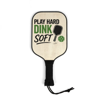 Pickleball Paddles Kit — "Play Hard Dink Soft" Paddle Set with Balls