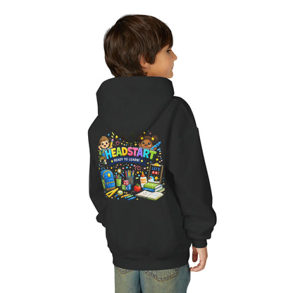 Head Start Kids Hoodie – 'Ready to Learn' Back-to-School Youth Sweatshirt