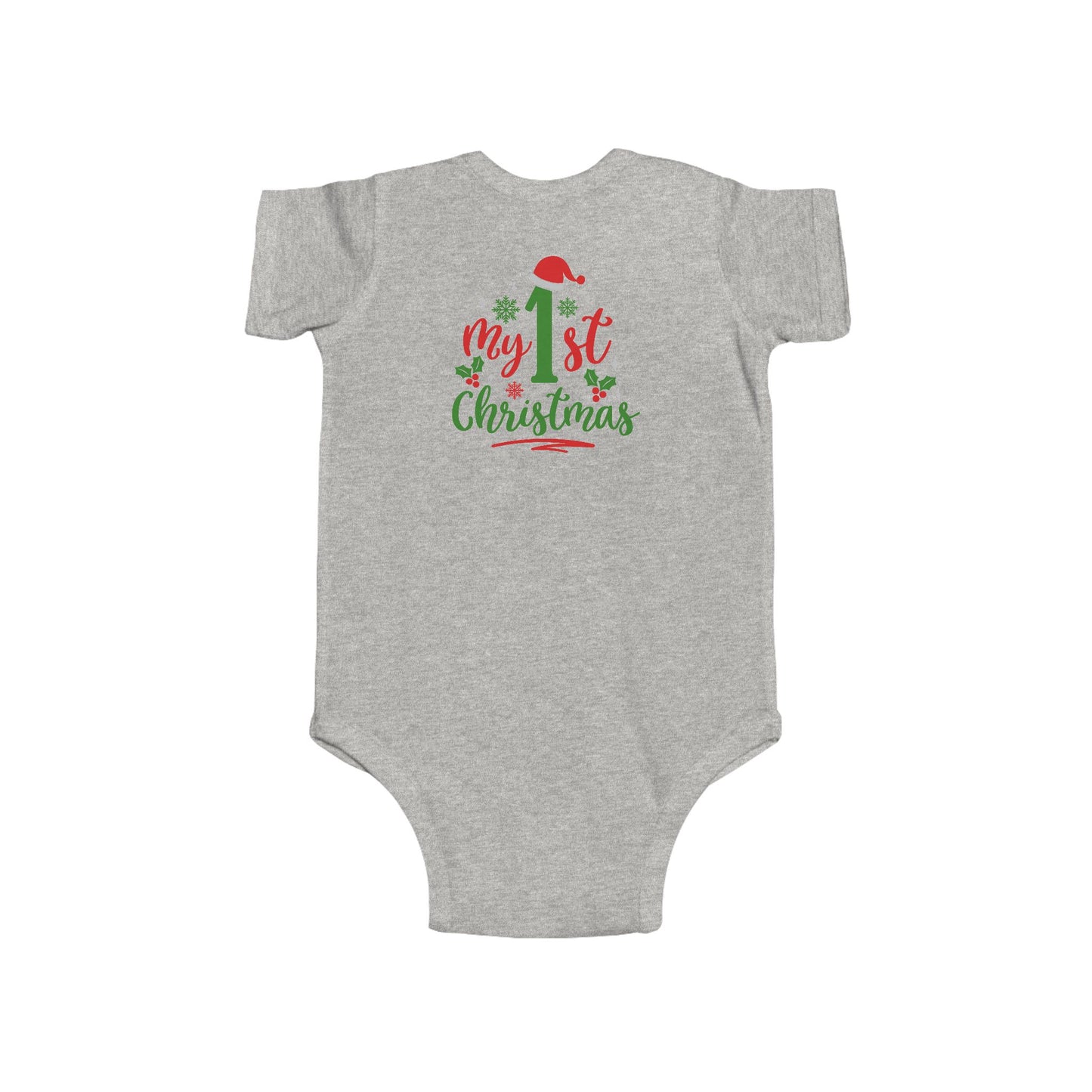 My 1st Christmas Baby Bodysuit — Infant Holiday Onesie