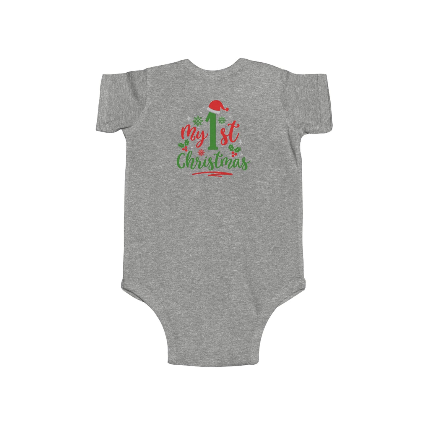 My 1st Christmas Baby Bodysuit — Infant Holiday Onesie