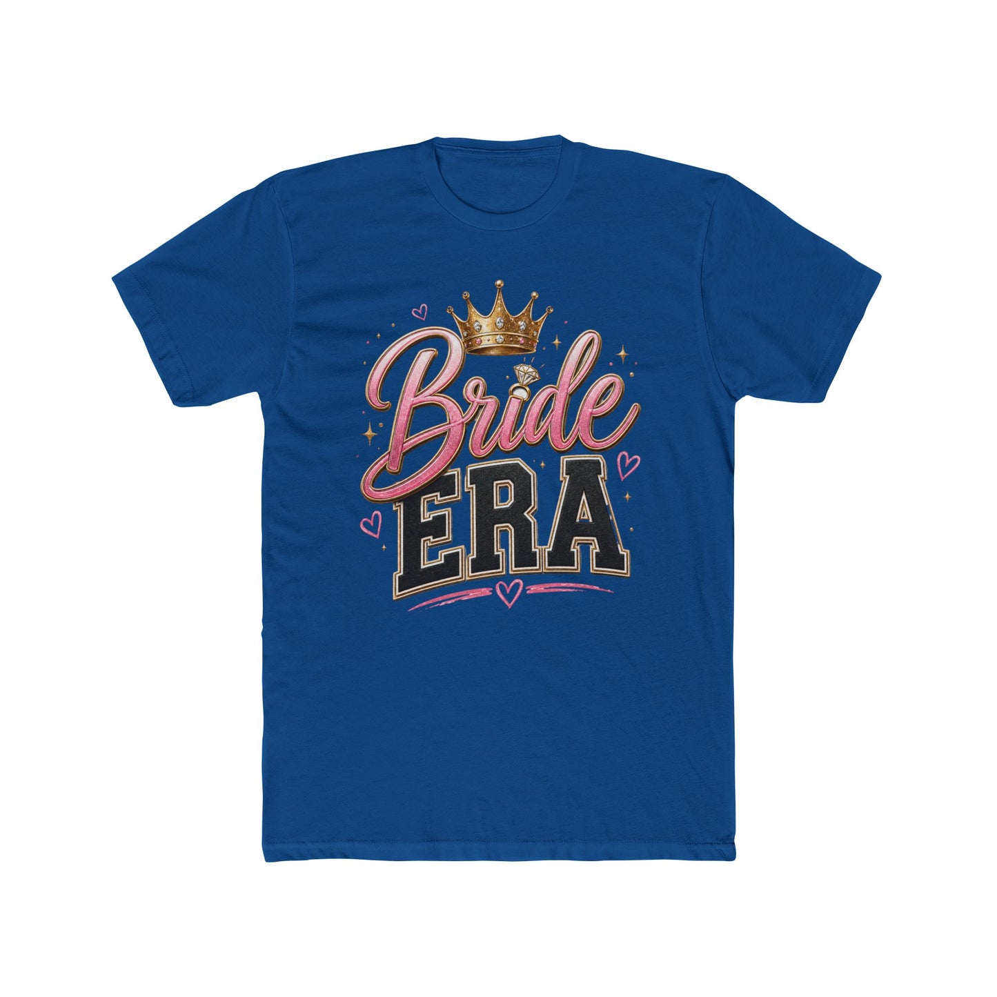 Bride Era T-Shirt — Bridal Party Bachelorette Tee with Crown Design