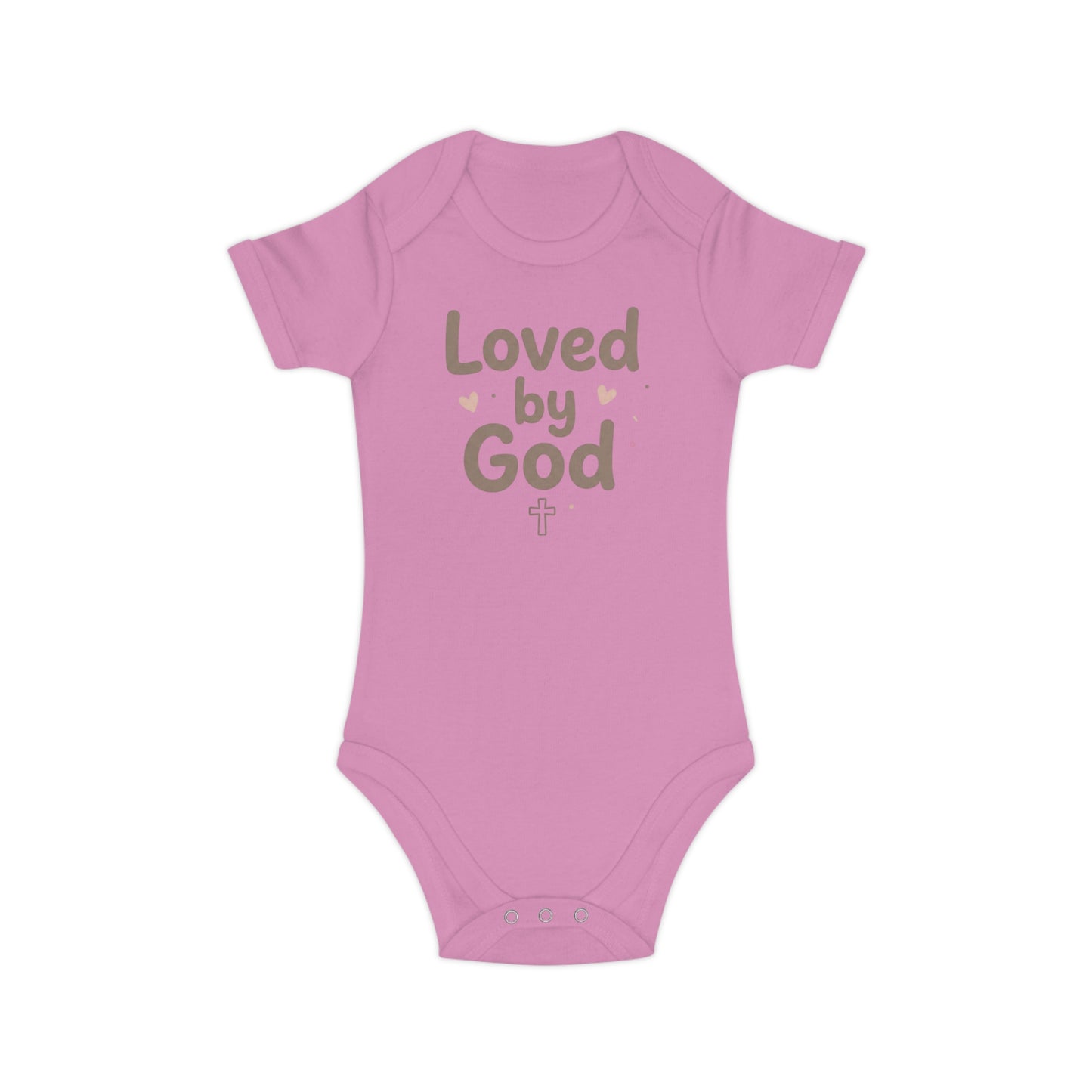 Loved by God Baby Bodysuit — Christian Infant Onesie