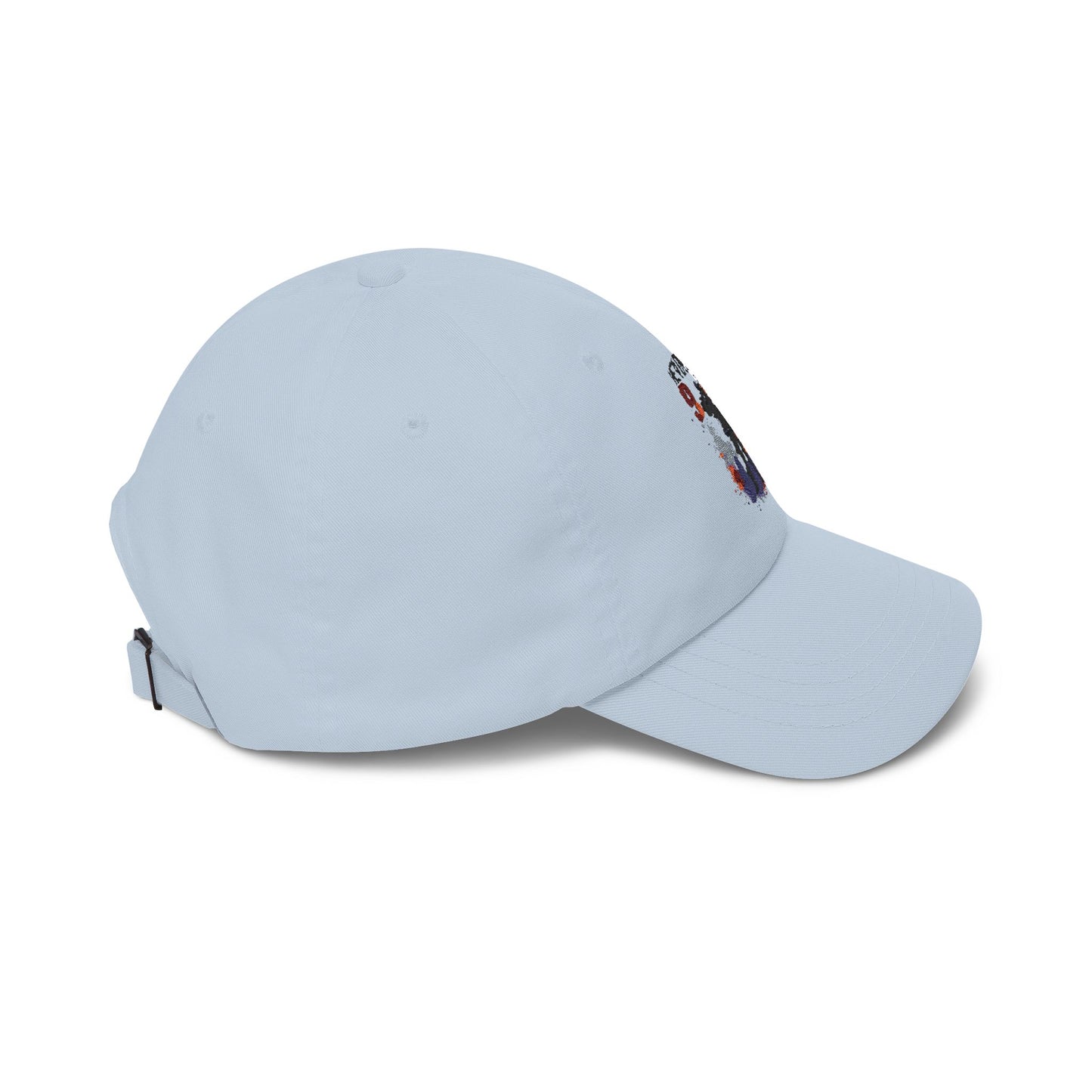 Never Forget 9/11 Dad Cap — Memorial Firefighter Silhouette Baseball Hat