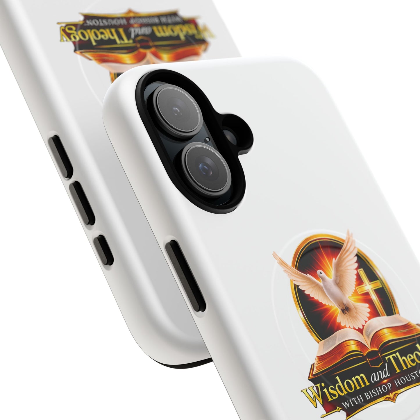 Wisdom and Theology Phone Case — Tough Magnetic Christian iPhone Cover