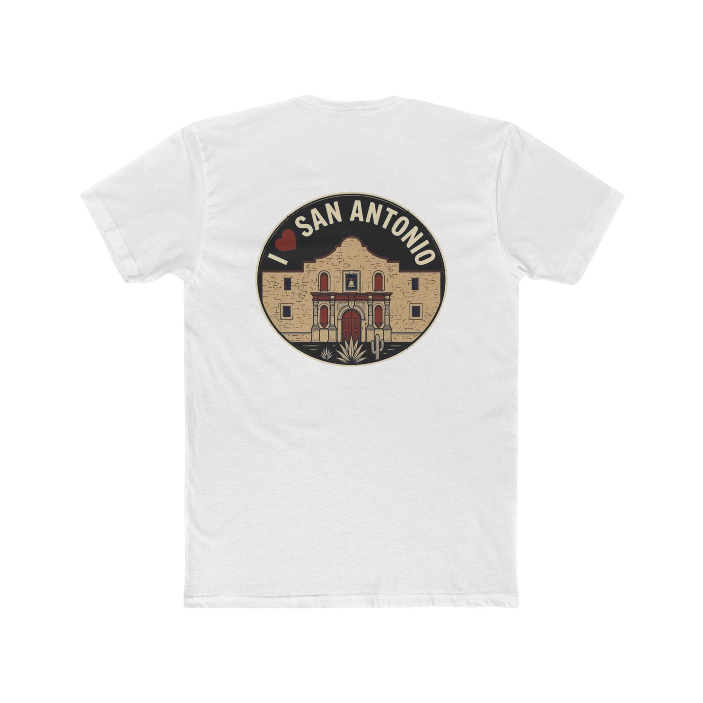 San Antonio Alamo T-Shirt — I  San Antonio Vintage Travel Tee