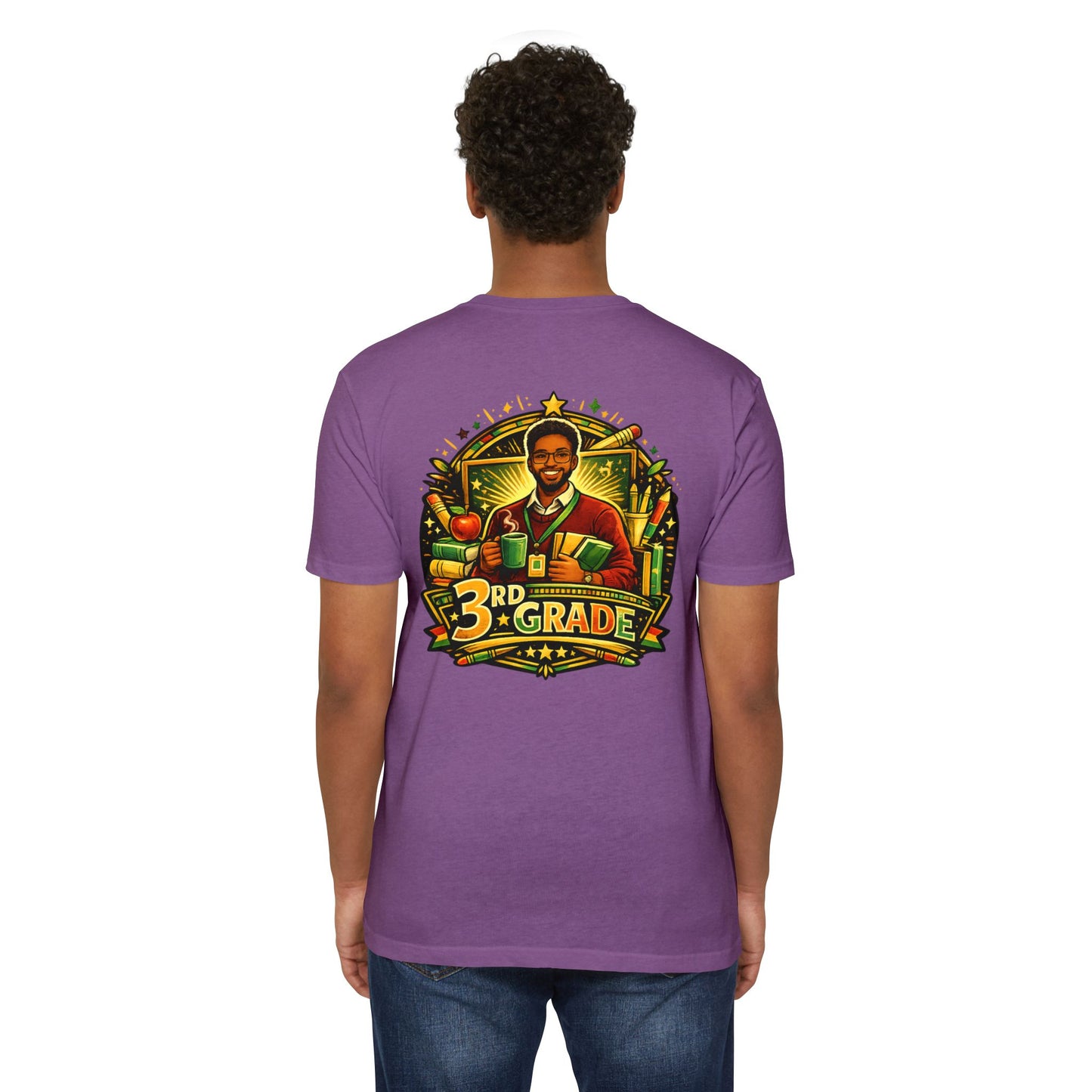3rd Grade Teacher T-Shirt — Proud Elementary School Teacher Tee