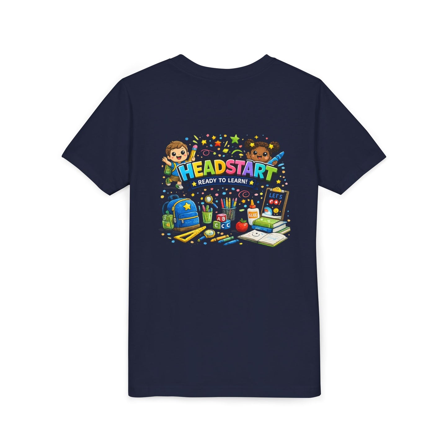 Headstart Kids T-Shirt - Ready to Learn Back-to-School Tee