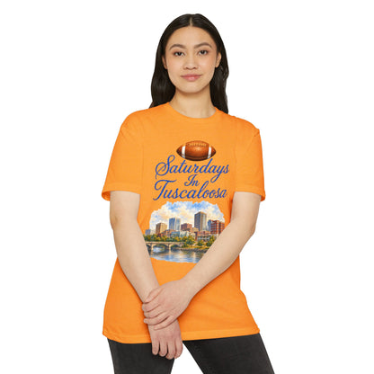 Saturdays in Tuscaloosa Football Cityscape T-Shirt