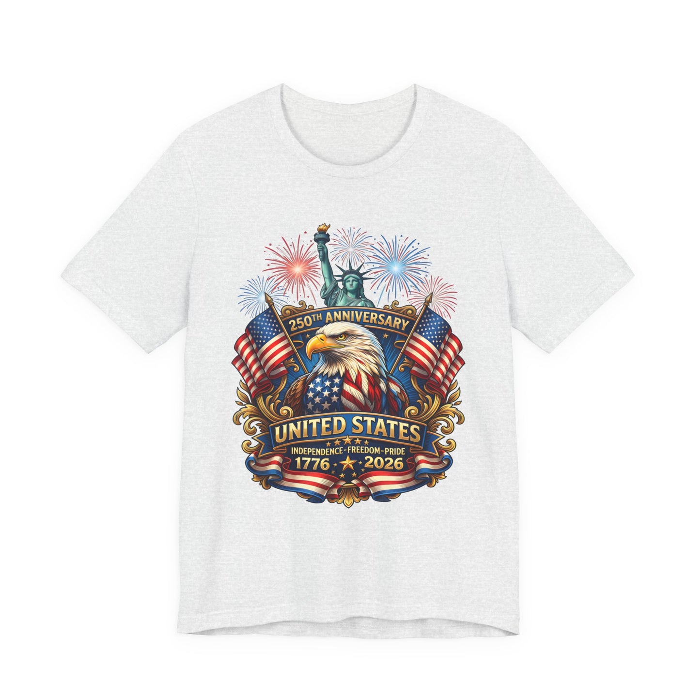 250th Anniversary United States Eagle T-Shirt – 1776–2026 Patriotic Tee