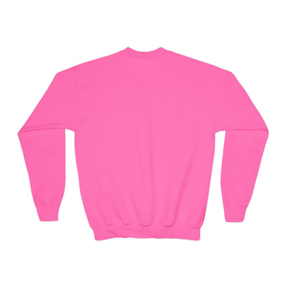 Youth Sweatshirt - "Mother & Family" Floral Quote Crewneck