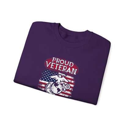 Proud Veteran of United States Marines Sweatshirt