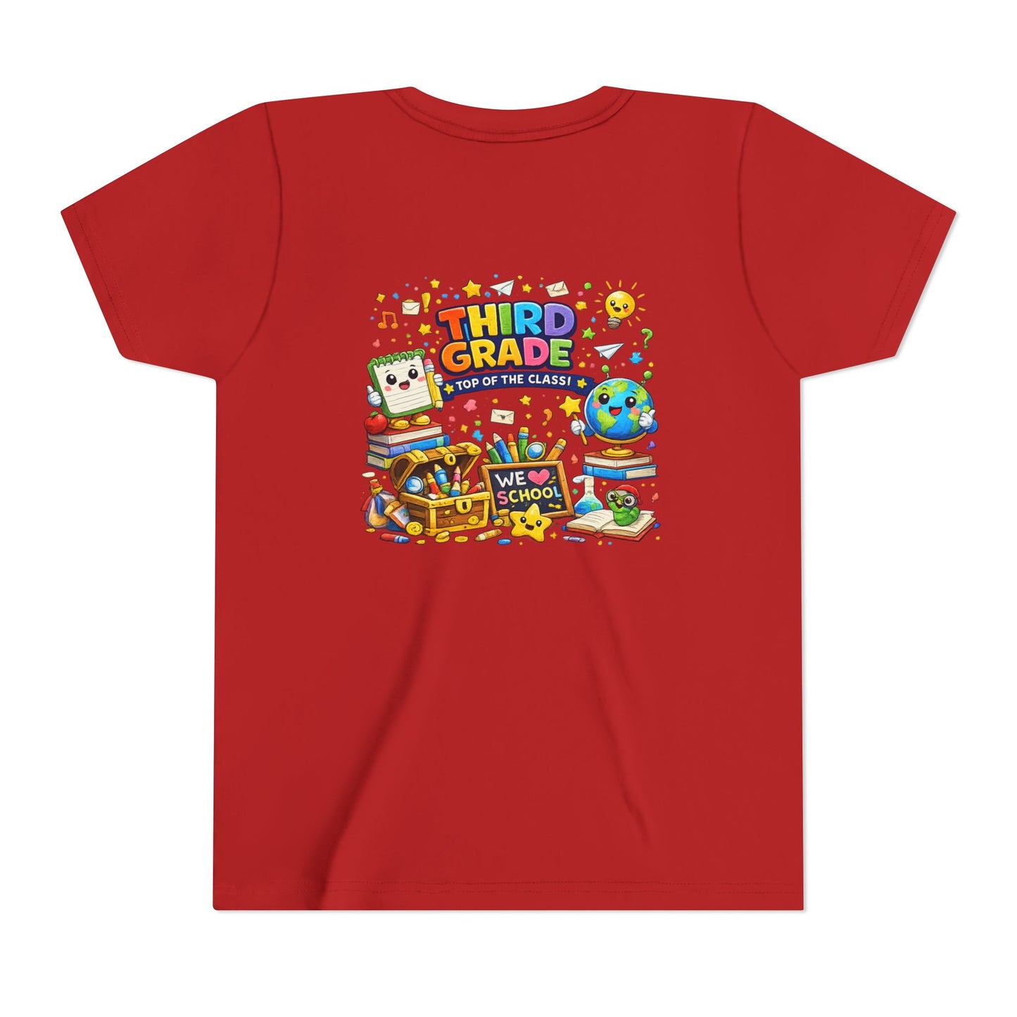 Third Grade Kids Tee — "Third Grade Out of the Classroom" Back-to-School Youth Shirt