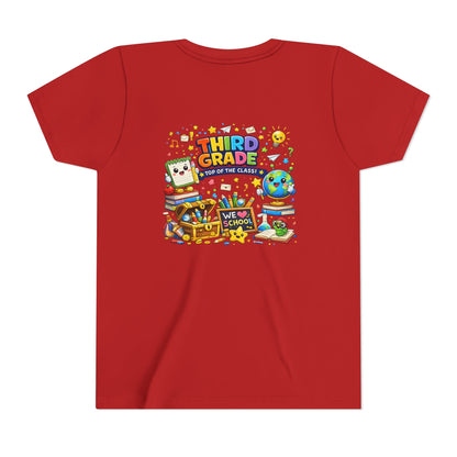 Third Grade Kids Tee — "Third Grade Out of the Classroom" Back-to-School Youth Shirt
