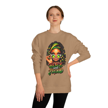 Black and Proud Crewneck Sweatshirt