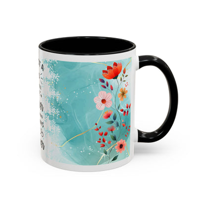 Mother Coffee Mug — “Not Just a Word but a Whole World” Floral Gift (11/15oz)
