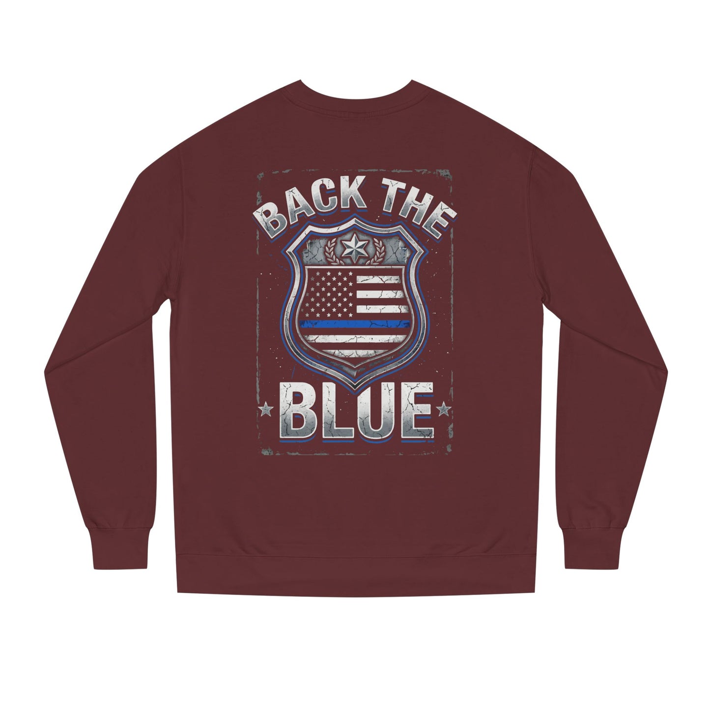 Back the Blue Sweatshirt — Police Support Crewneck