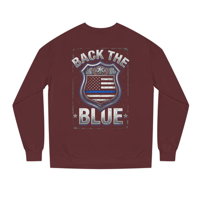Back the Blue Sweatshirt — Police Support Crewneck