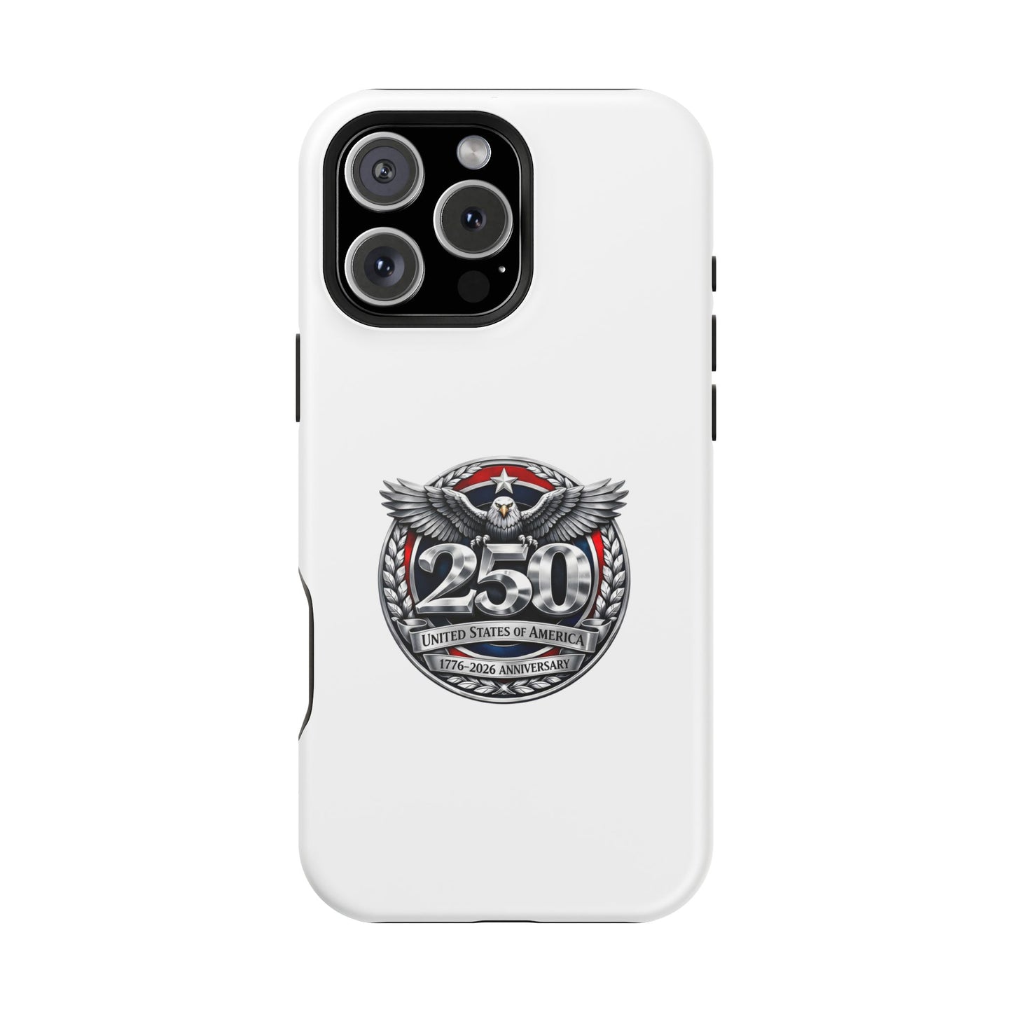 iPhone Magnetic Impact Case — 250th Anniversary Eagle Badge Design