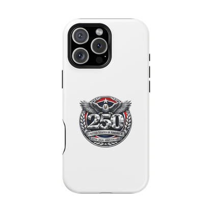 iPhone Magnetic Impact Case — 250th Anniversary Eagle Badge Design